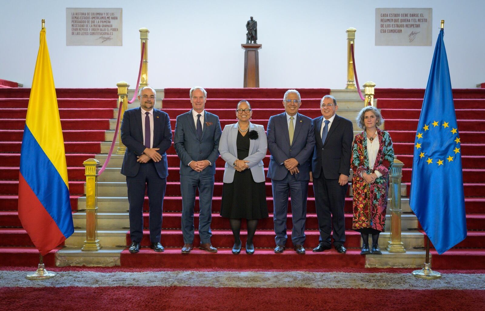 XV Diálogo de Alto Nivel de Derechos Humanos entre Colombia y la Unión Europea. Foto: Cancillería