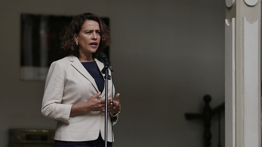 La Ministra del Interior, Nancy Patricia Gutiérrez. Foto: Colprensa