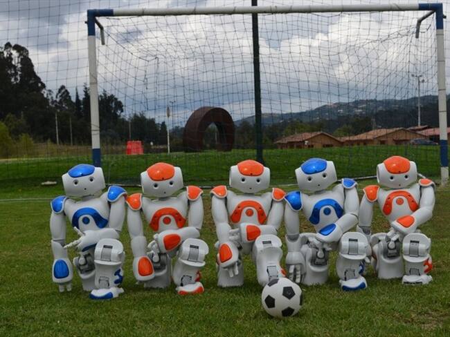 Colombia ya tiene equipo para el Mundial de Fútbol de robótica. Foto: Universidad de La Sabana