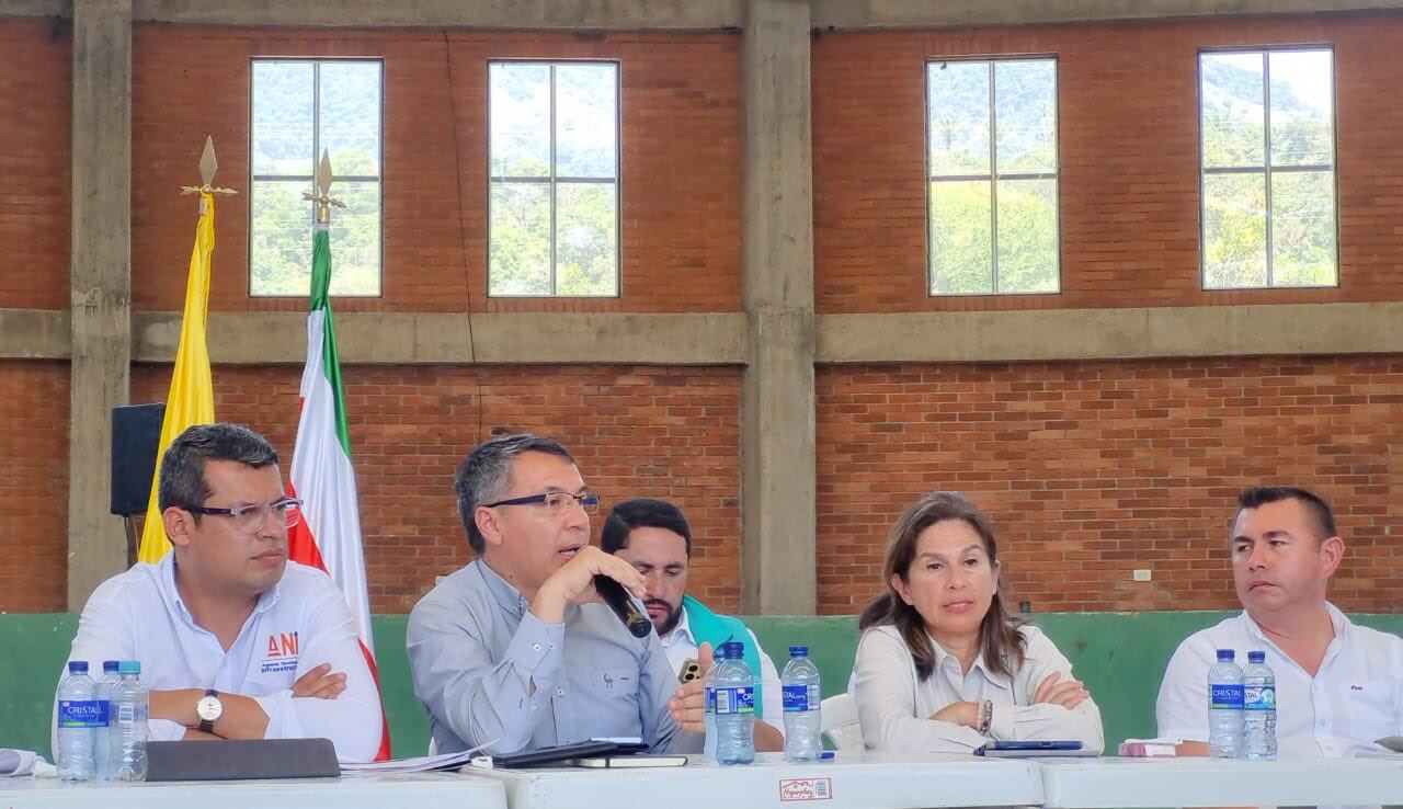 Mesa de concertación en San Luis de Gaceno / Cortesía: Ministerio de Transporte