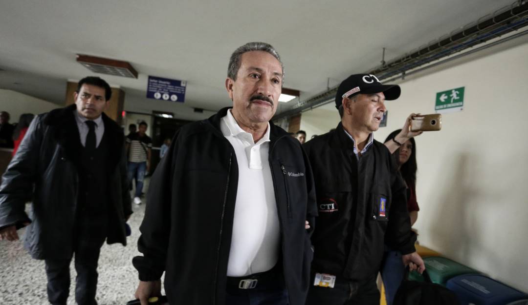 Coronel Hugo Aguilar, condenado por 'parapolítica'. Foto: Getty Images.