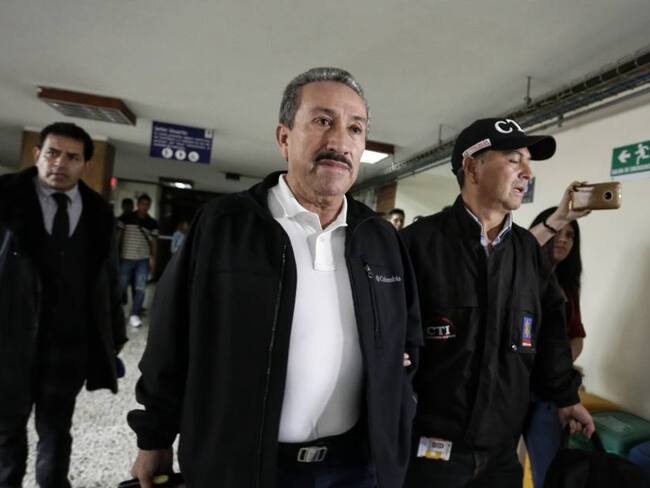 Coronel Hugo Aguilar, condenado por &#039;parapolítica&#039;. Foto: Getty Images.