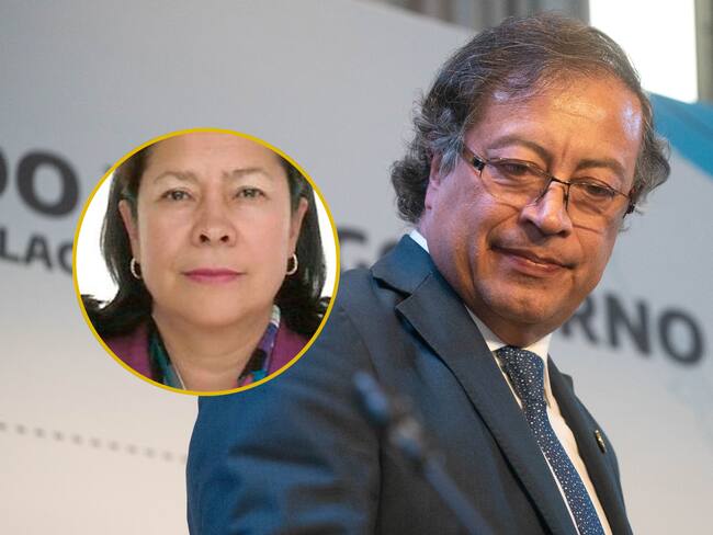 Gustavo Petro y Amparo Cerón | Foto: Colprensa