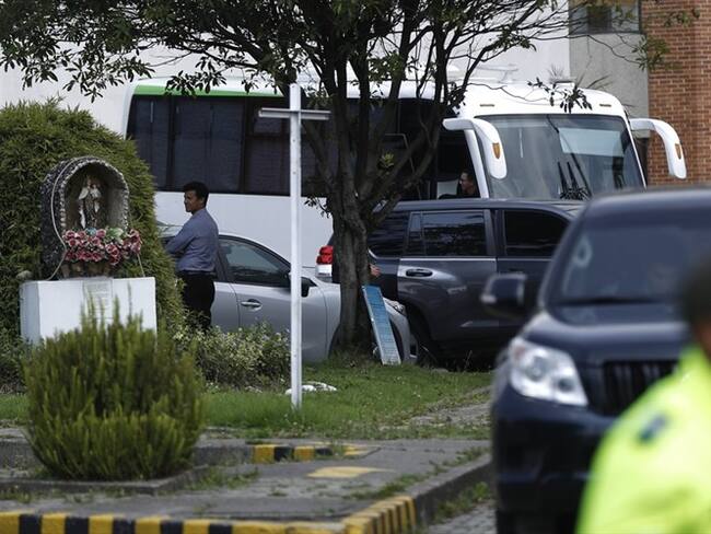 En las instalaciones de la ONU miembros del secretariado de las Farc se reunieron a puerta cerrada. . Foto: Colprensa