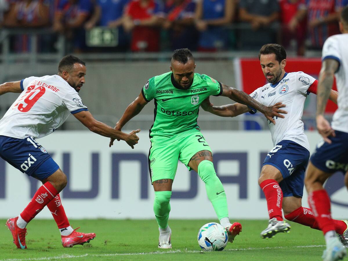 Bahia vs. Atlético Nacional: reviva el minuto a minuto del partido de Copa Libertadores