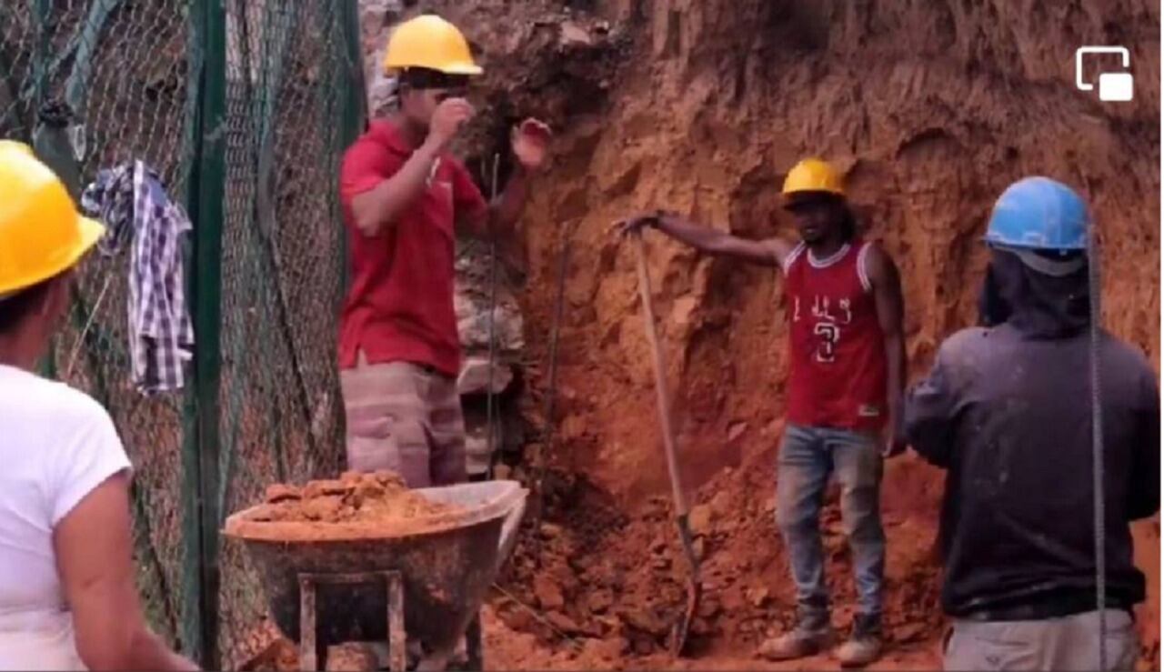 Lluvias en Caldas. Crédito: Alcaldía de Marmato, Caldas.