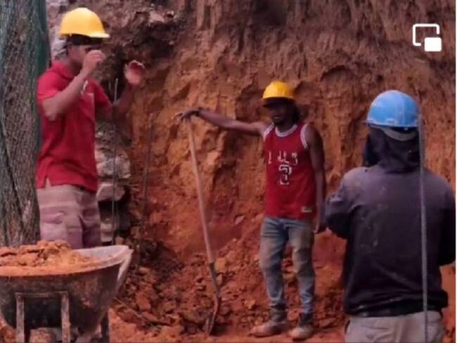 Lluvias en Caldas. Crédito: Alcaldía de Marmato, Caldas.