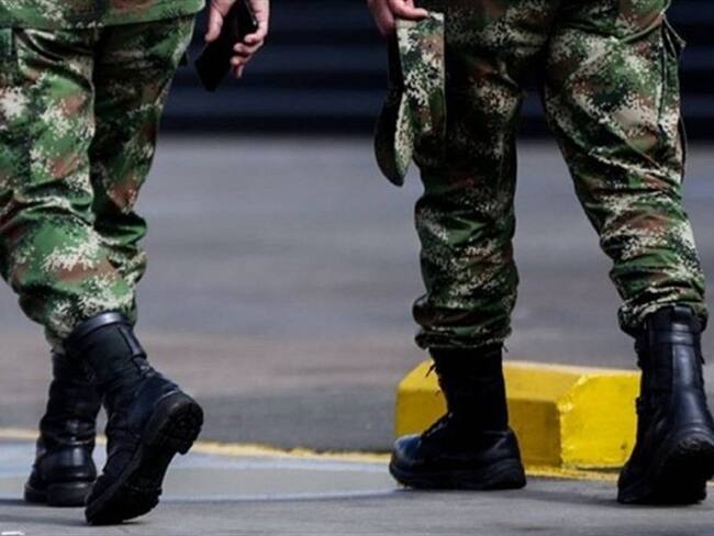 Dos militares muertos dejó combates entre Ejército y disidencias. Foto: Colprensa