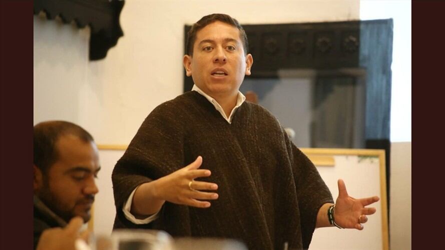 “Estamos dispuestos a defender el territorio con todos los instrumentos legales y que nos brinda la Constitución. Inclusive, contemplamos la movilización pacífica”, dijo Carlos Amaya. Foto: Gobernación de Boyacá