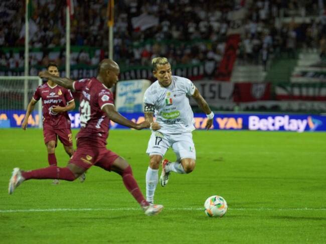 Once Caldas vs. Tolima. 21 de noviembre de 2024. Foto: Colprensa.