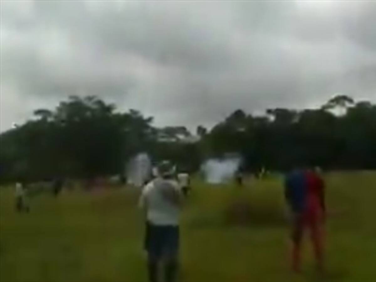 Disturbios dejan a un campesino herido en el sur de Córdoba