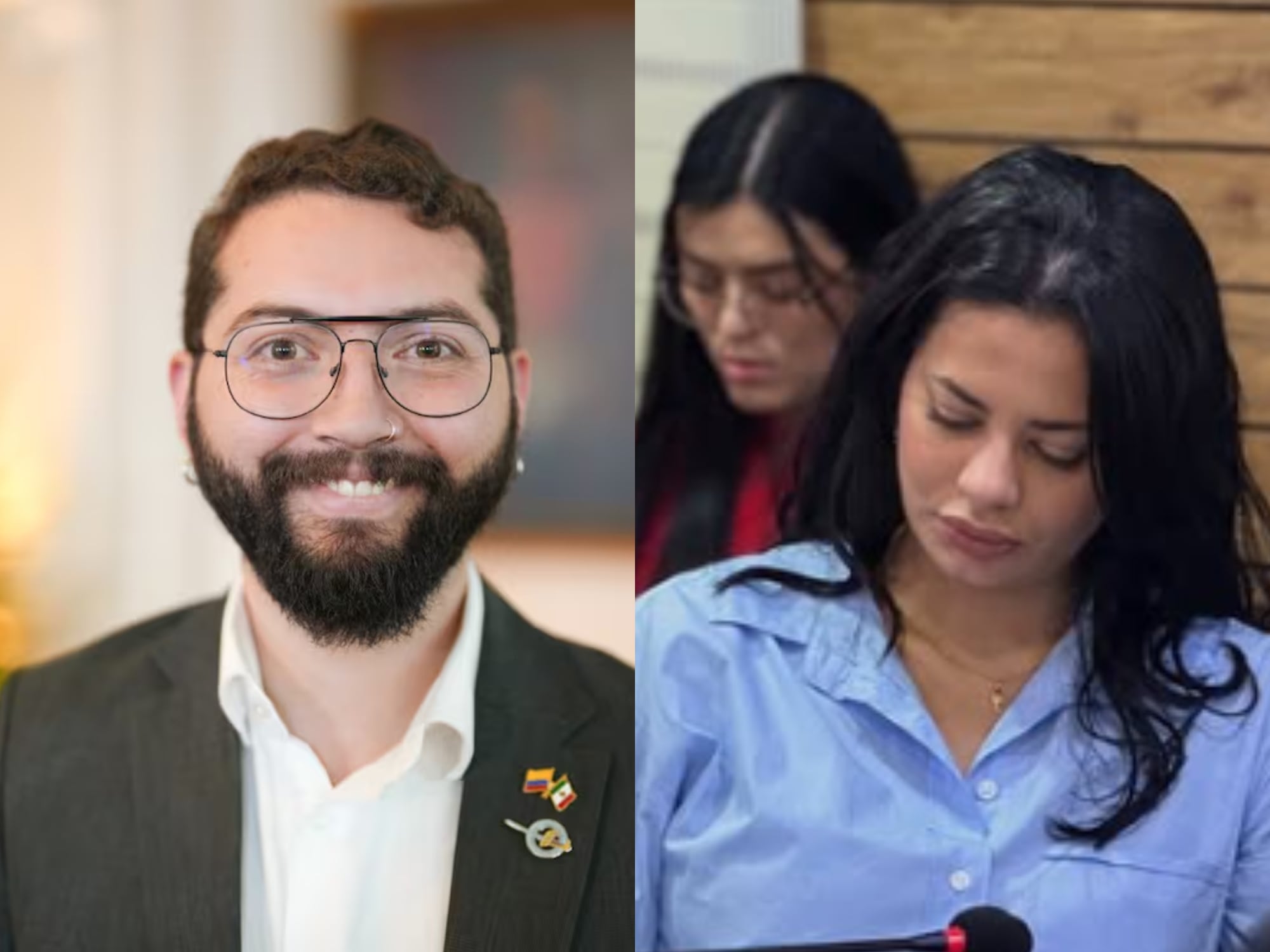 Ninco Daza y Amaranta Hank