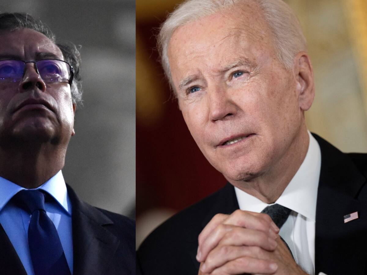 Gustavo Petro llegó tarde al esperado encuentro con Joe Biden