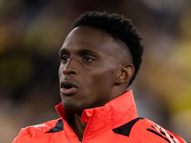 Jhon Janer Lucumí en la Selección Colombia. (Photo by Pedro Loureiro/Eurasia Sport Images/Getty Images).