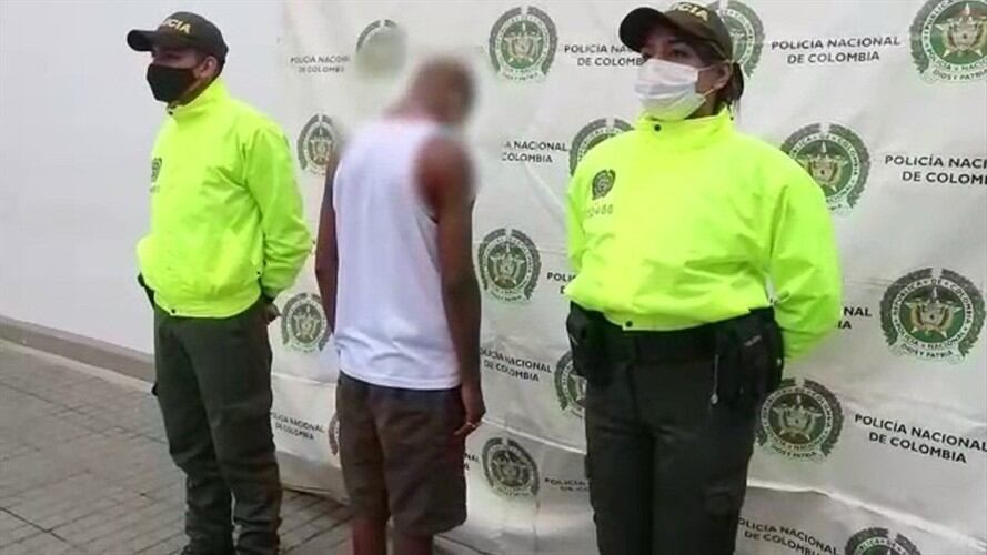 De acuerdo con la Fiscalía, el joven tiene antecedentes judiciales por extorsión, concierto para delinquir y hurto calificado y agravado. Foto: Fiscalía General de la Nación
