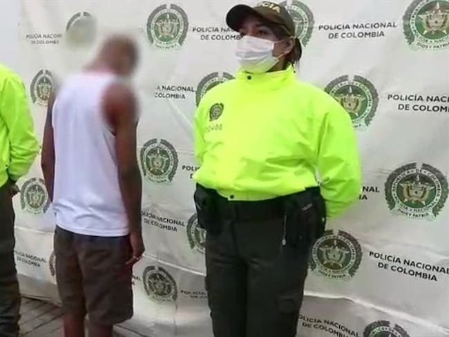 De acuerdo con la Fiscalía, el joven tiene antecedentes judiciales por extorsión, concierto para delinquir y hurto calificado y agravado. Foto: Fiscalía General de la Nación