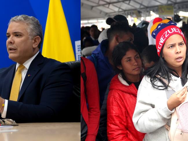 Presidente Duque confirma colaboración entre Colombia y EE.UU. para deportar migrantes venezolanos
