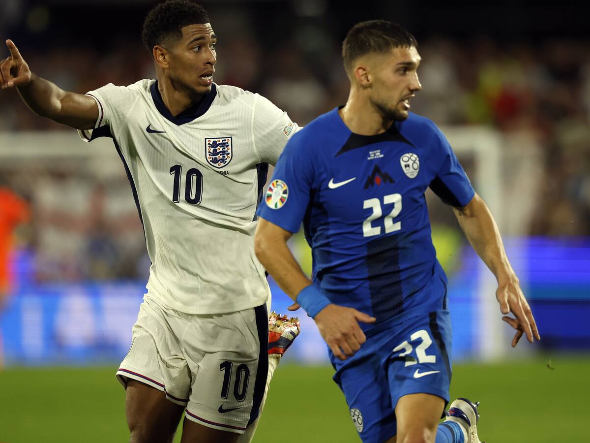 Inglaterra empató 0-0 con Eslovenia y aseguró el primer lugar del grupo C en la Eurocopa