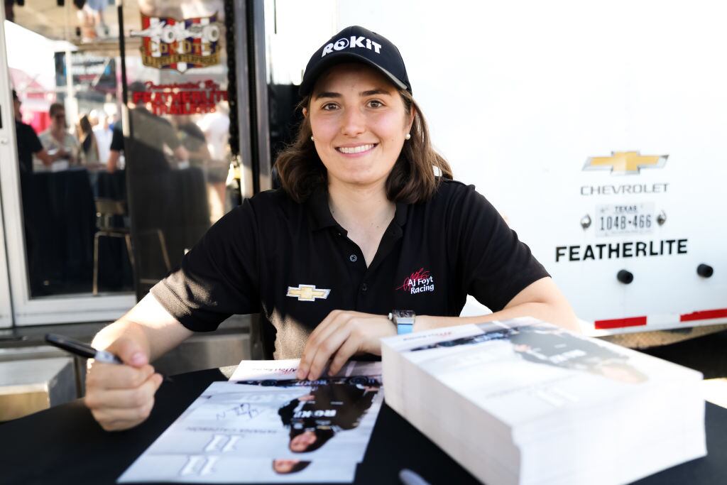 Piloto colombiana Tatiana Calderón. (Photo by Greg Doherty/Getty Images)