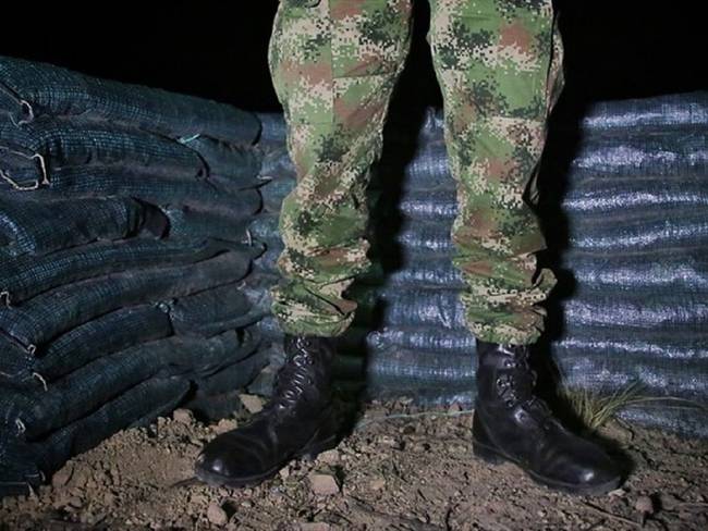 Foto de referencia de un militar colombiano. Foto: Colprensa