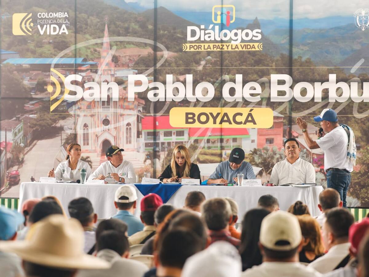 Mineros y Gobierno Nacional llegaron a algunos acuerdos en Boyacá