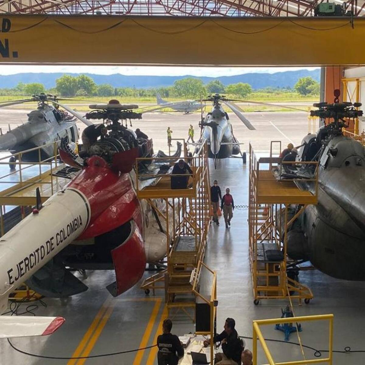 MinDefensa confirmó riesgo en ejecución del contrato para mantenimiento de helicópteros MI-17