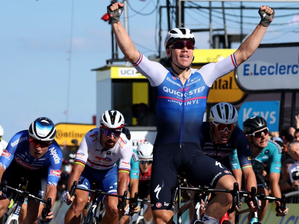 Jakobsen se impuso en el ‘sprint’ y se lleva la segunda etapa del Tour de Francia