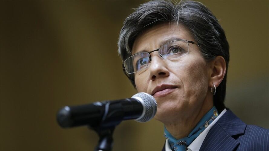 La alcaldesa de Bogotá, Claudia López. Foto: Colprensa