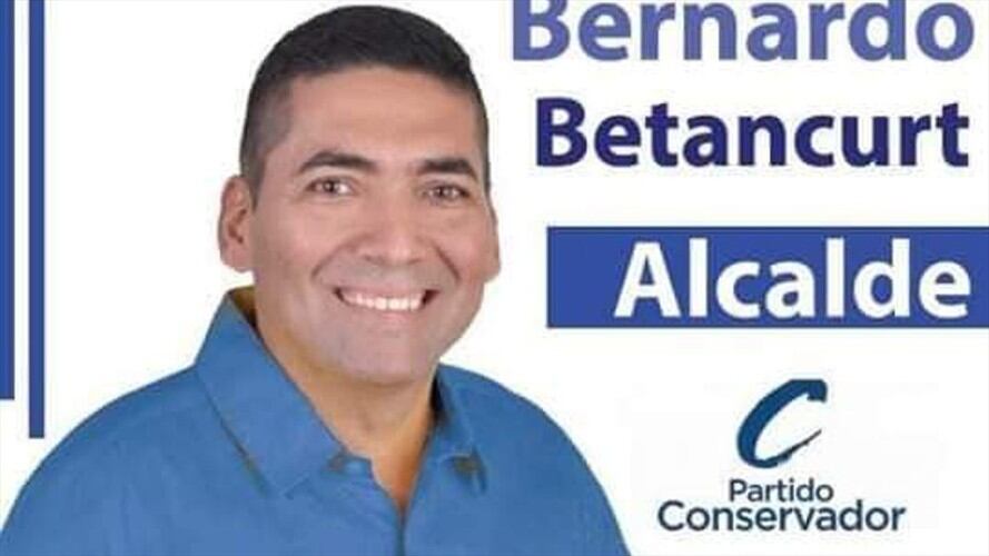 Bernardo Betancurt sí había sido amenazado: esposa del candidato. Foto: Cortesía