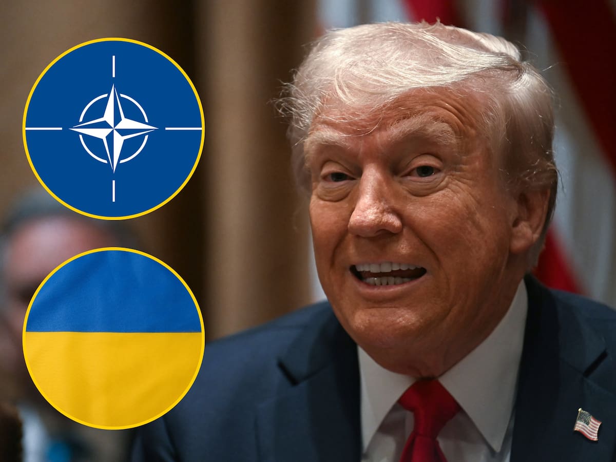 Trump afirmó que la adhesión de Ucrania a la OTAN “no va a suceder”