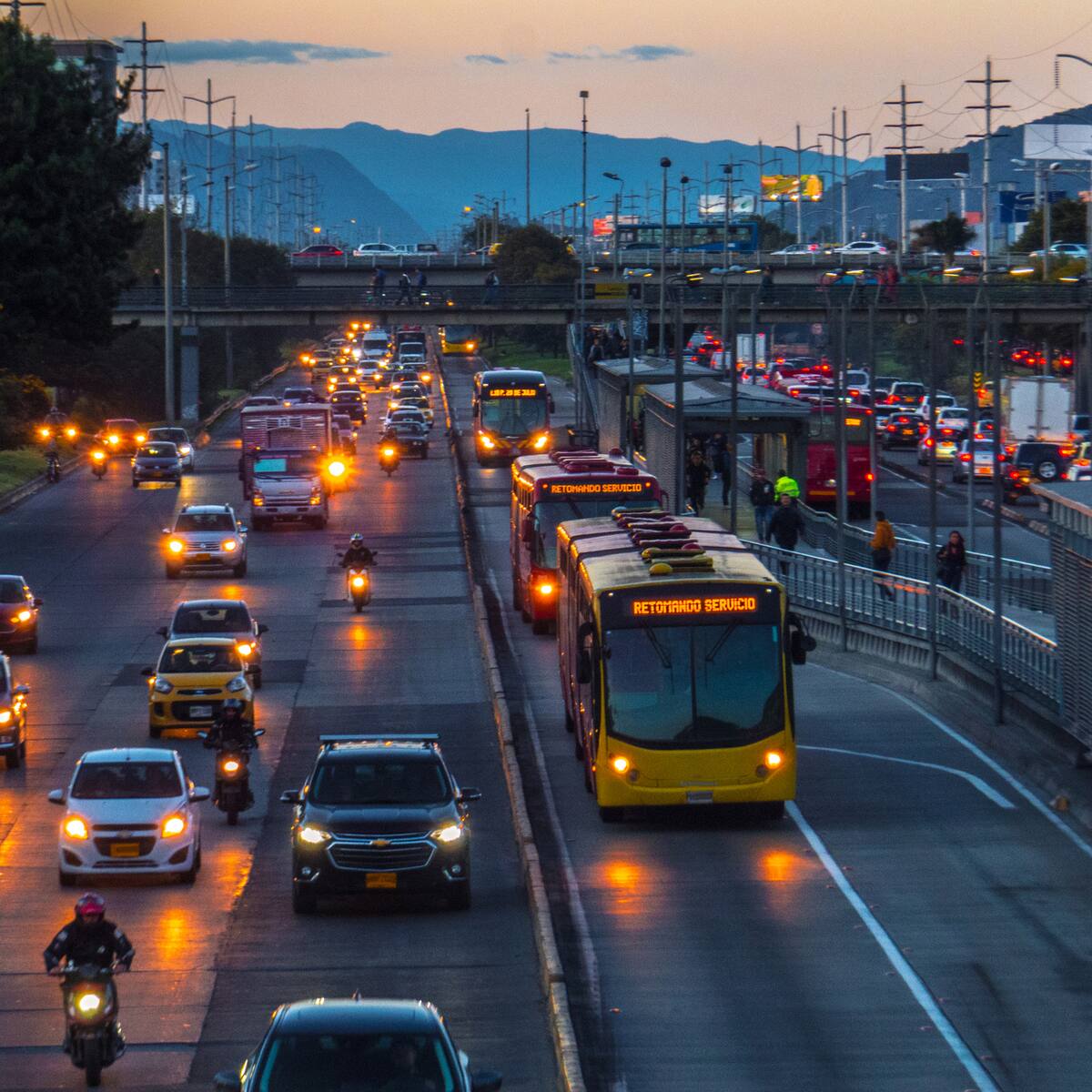 ¡Ojo! Así será el pico y placa en Bogotá del 22 al 26 de agosto