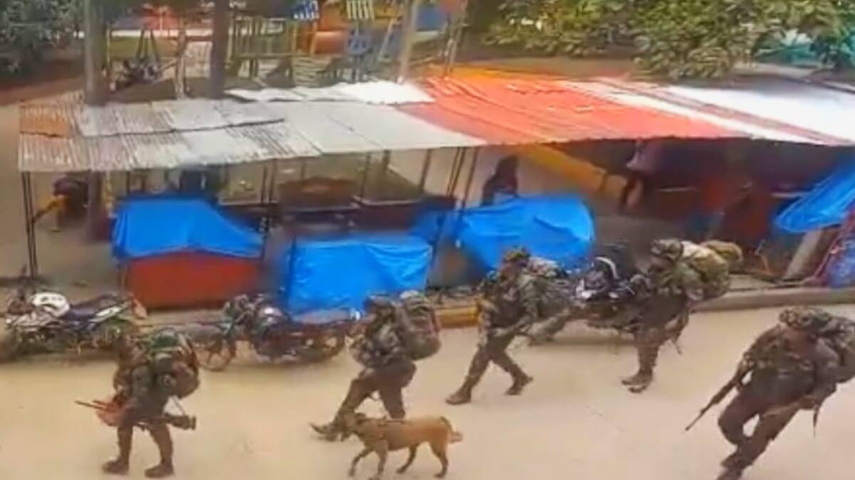 Nuevamente las Fuerzas Militares fueron agredidas por comunidades en el Cañón del Micay, Cauca