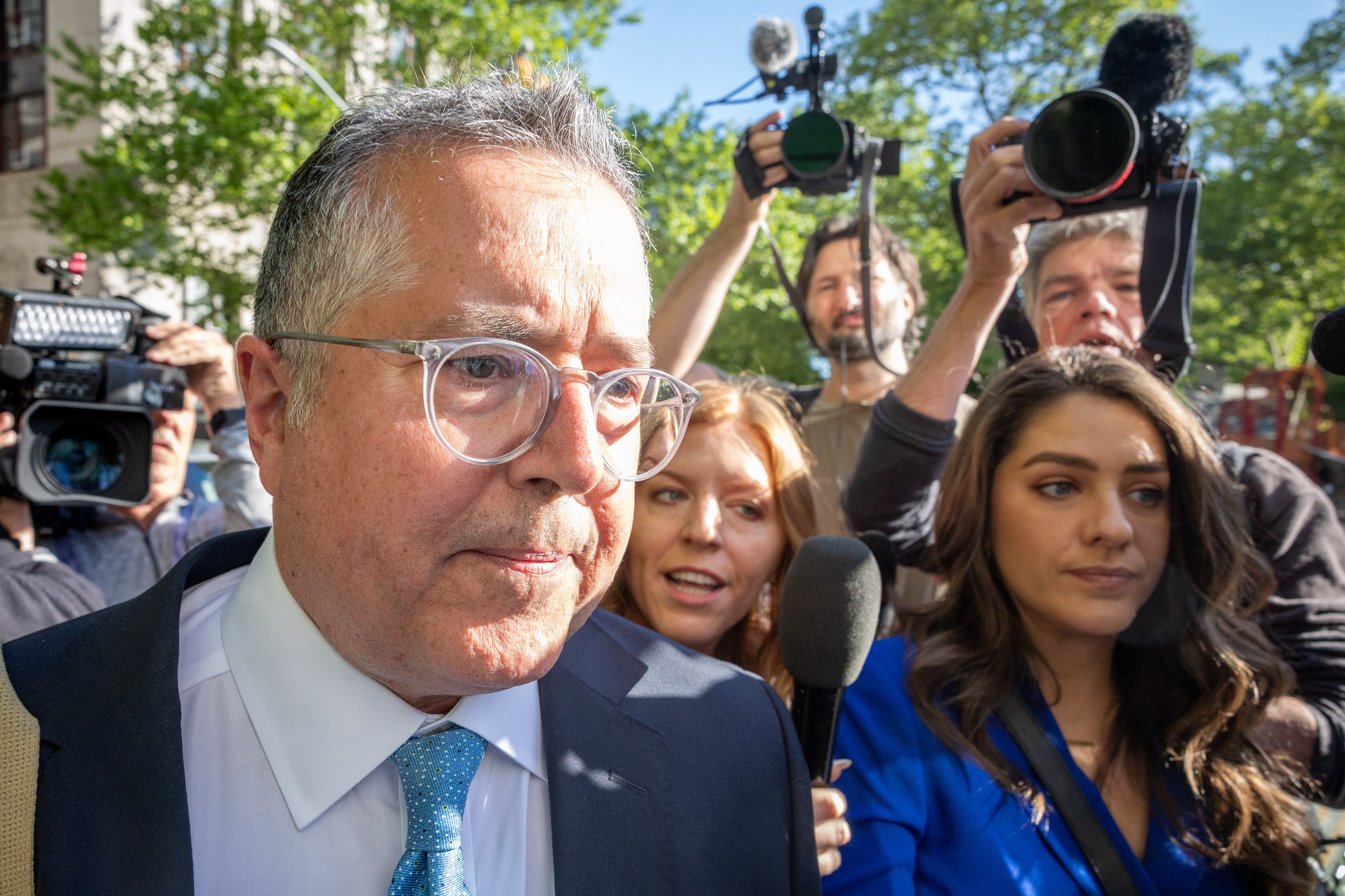 Defensa de P. Diddy, Marc Agnifilo. Foto: Aristide Economopoulos For The Washington Post via Getty Images. 