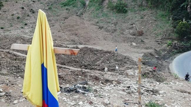 La dirigente dijo que, ante esto, los propietarios de las viviendas están sacando a las personas.. Foto: Cortesía Camilo Fajardo
