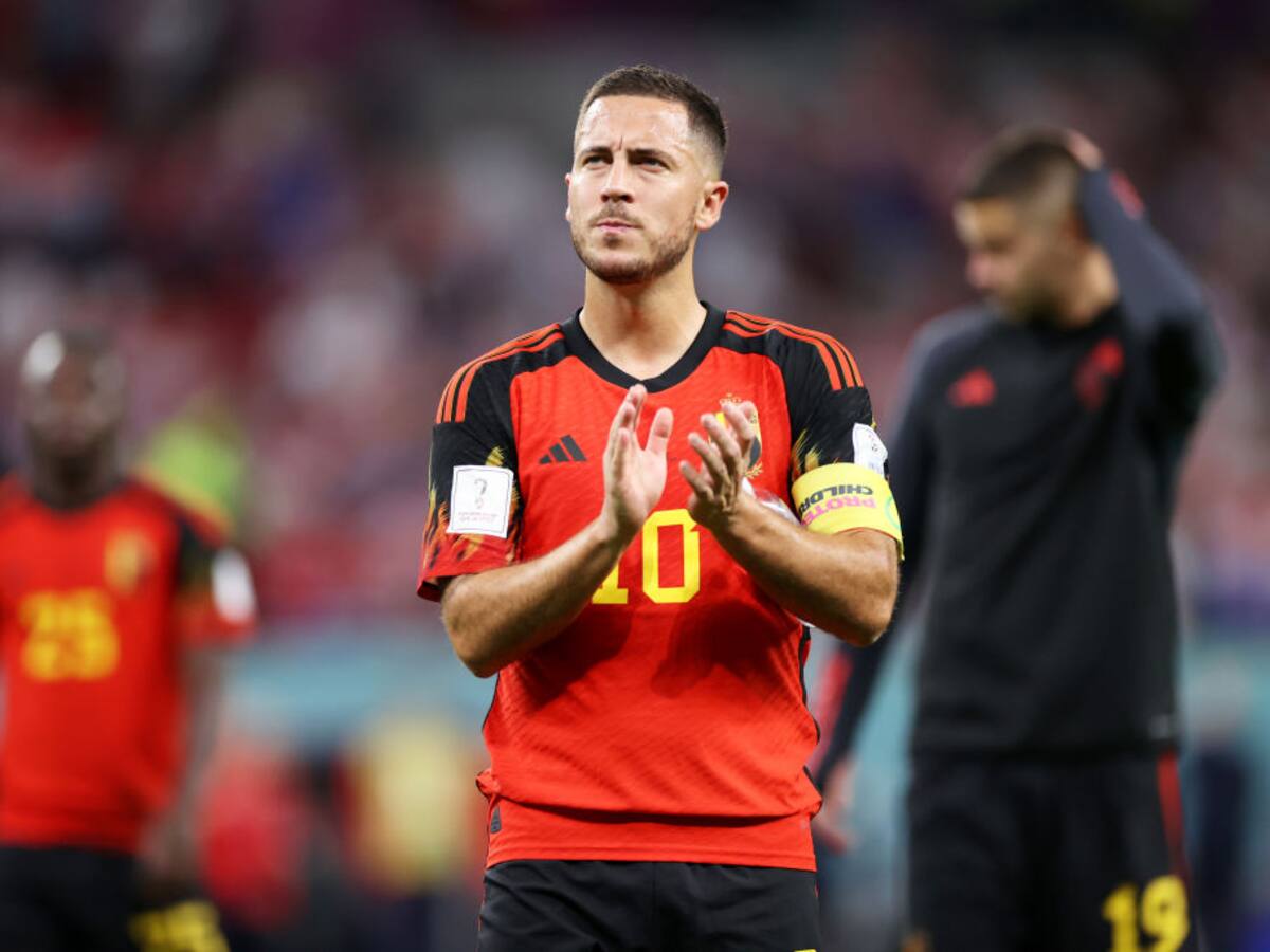 Eden Hazard anuncia su retiro de la Selección de Bélgica