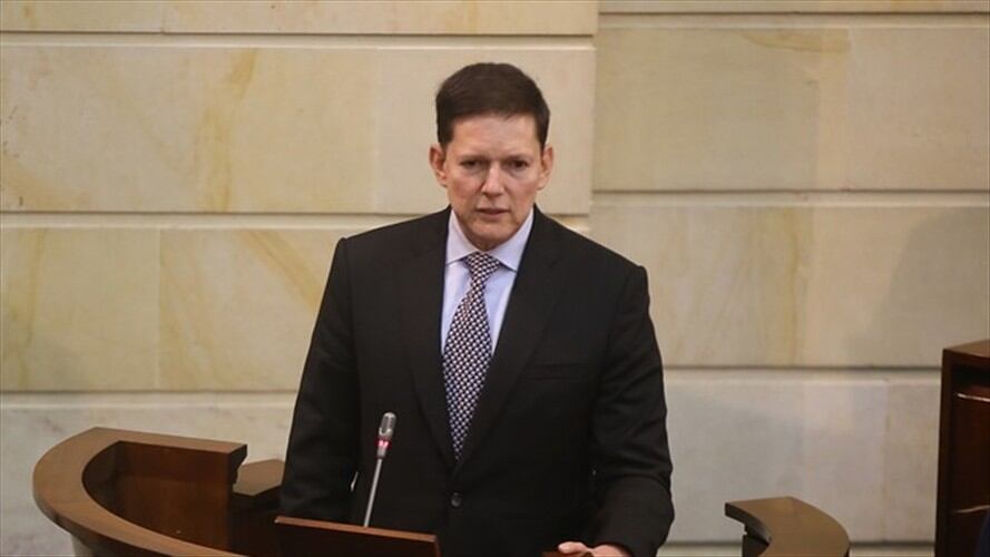 El ministro Wilson Ruiz manifestó en Sigue La W que no tienen denuncias judiciales sobre abusos sexuales en el marco del Paro Nacional. . Foto: Colprensa - Álvaro Tavera