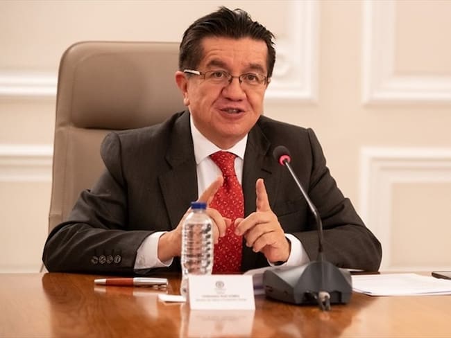 Ministro de Salud, Fernando Ruiz. Foto: Colprensa