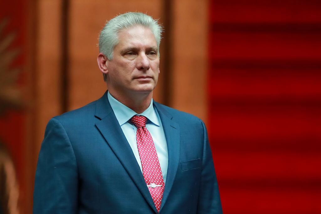 Miguel Diaz Cane, presidente de Cuba. Foto de archivo de 2022. Foto : Hector Vivas/Getty Images