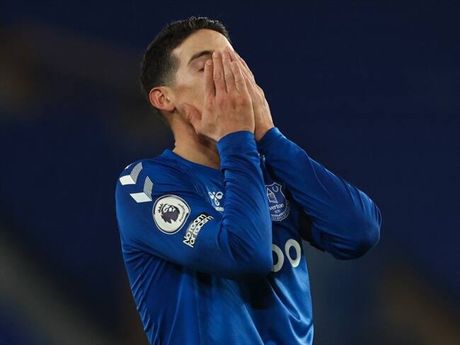 James Rodríguez, jugador del Everton y de la Selección Colombia. Foto: Matthew Ashton - AMA/Getty Images