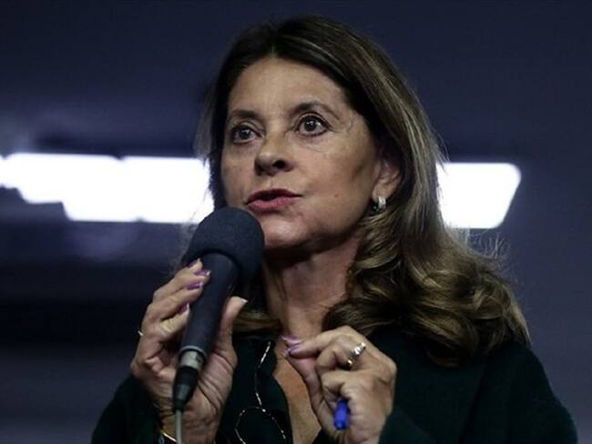 Marta Lucía Ramírez, vicepresidente de la República. Foto: Colprensa.