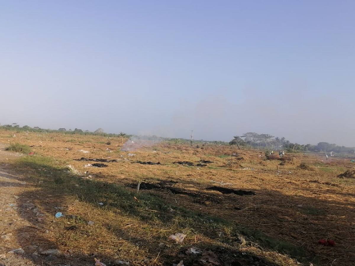 Un herido y nueve detenidos deja desalojo de un humedal en Montería