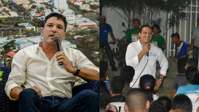 Juan Carlos Palacio y Aristides Herrera. Foto: Twitter