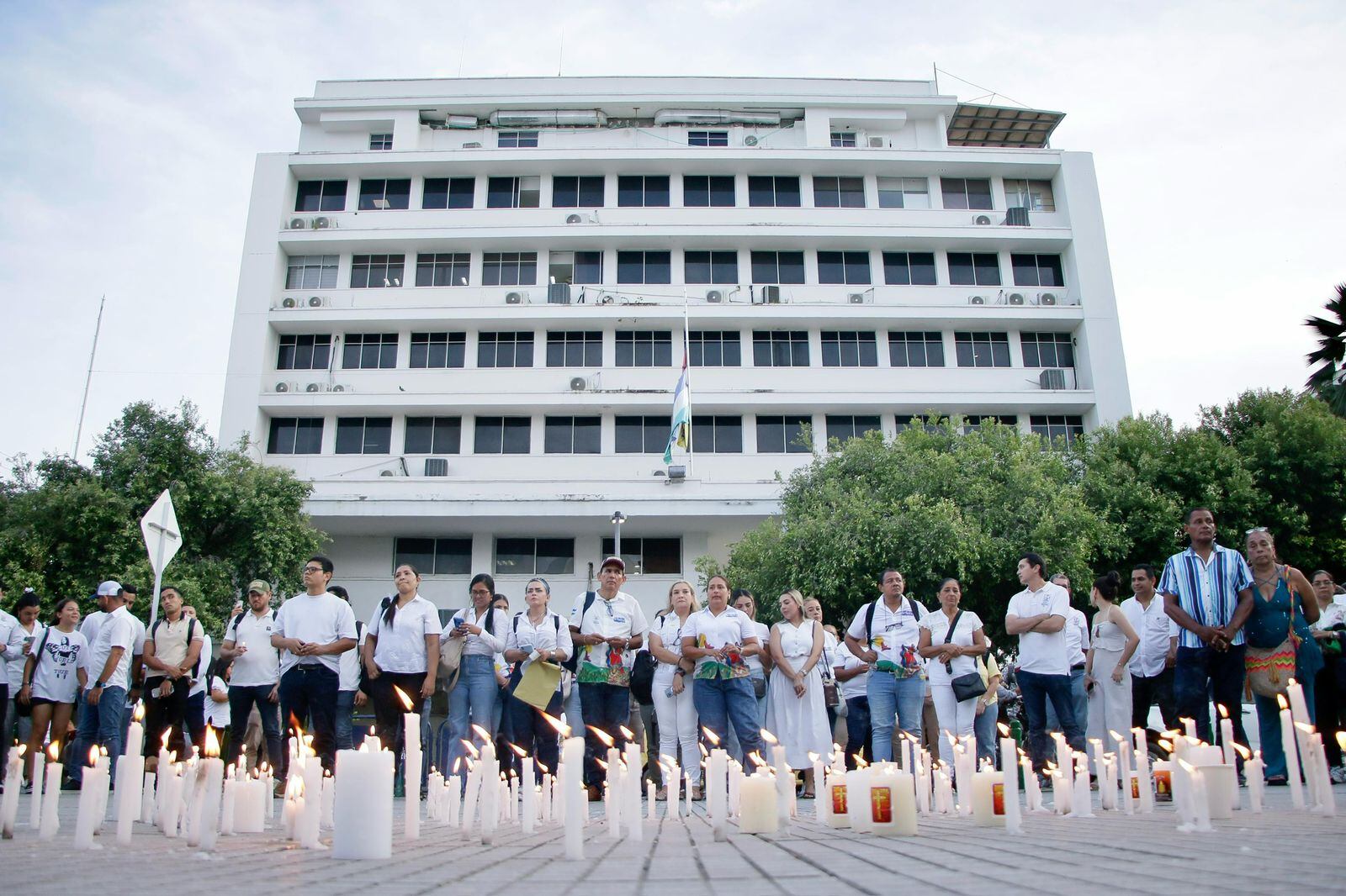 Córdoba se unió en la velatón por la paz. Foto: prensa Gobernación de Córdoba.