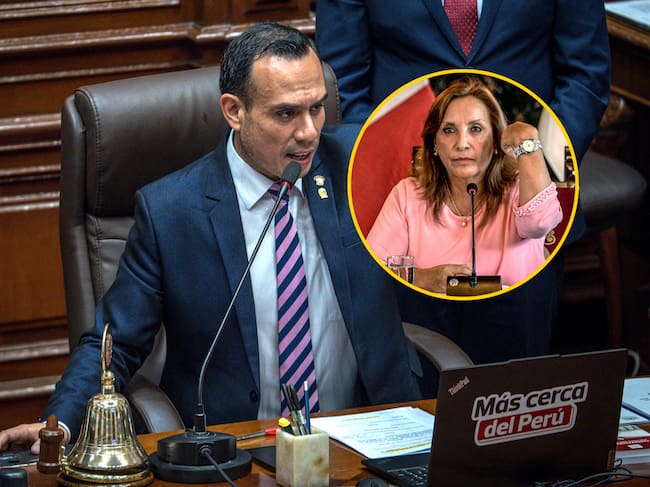 José Jerí asume como presidente interino de Perú tras destitución exprés de Dina Boluarte. Foto: EFE/ AFP,