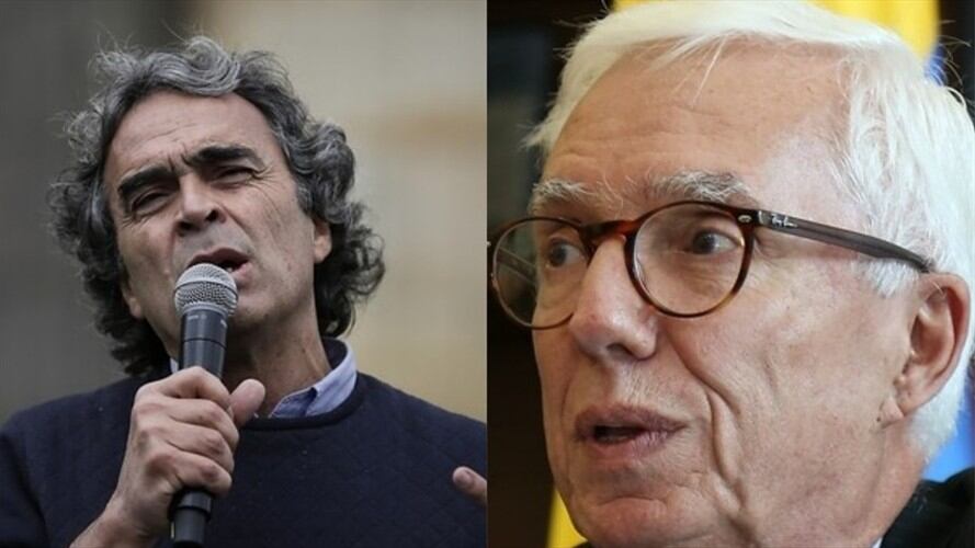 Jorge Robledo y Sergio Fajardo por la Presidencia de la República. Foto: Colprensa