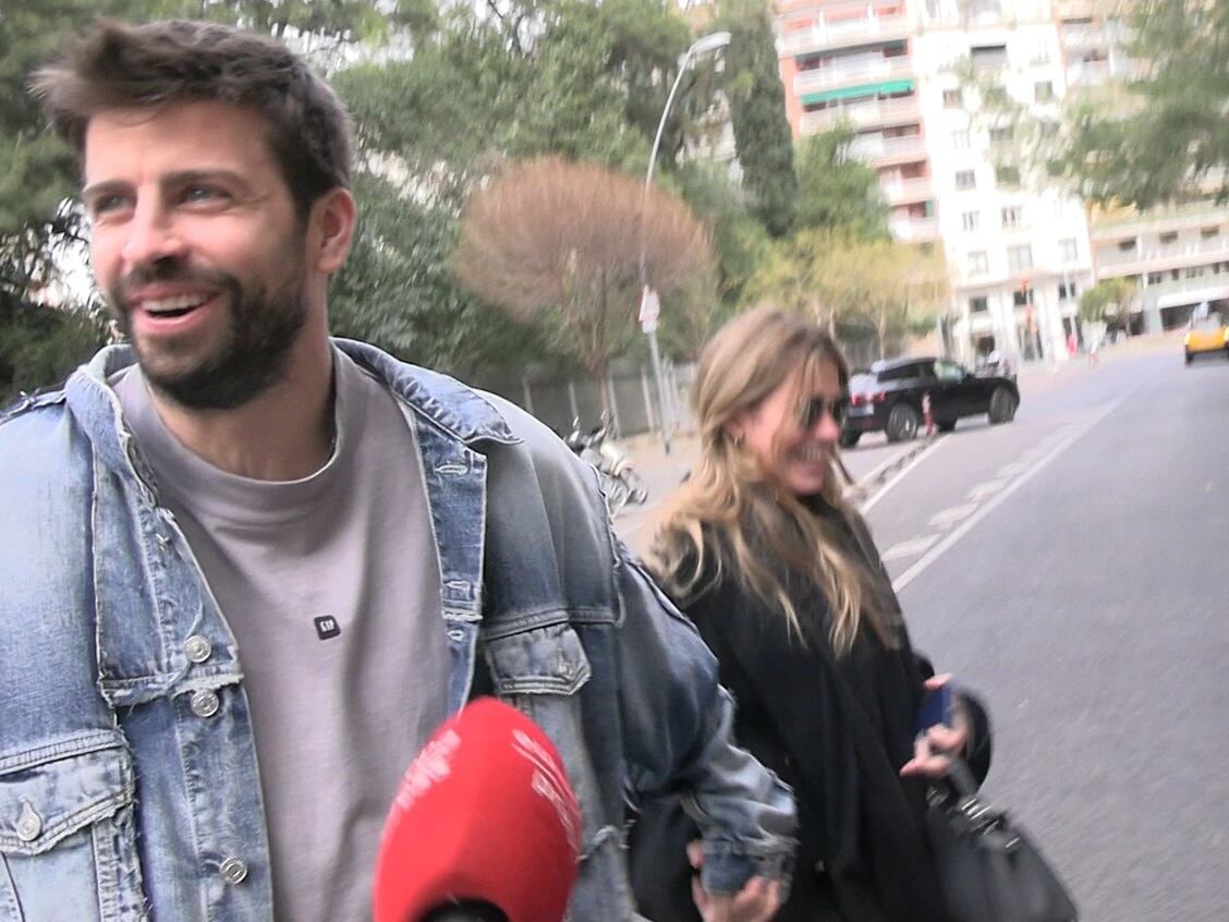 Gerard Piqué y Clara Chía  / Europa Press