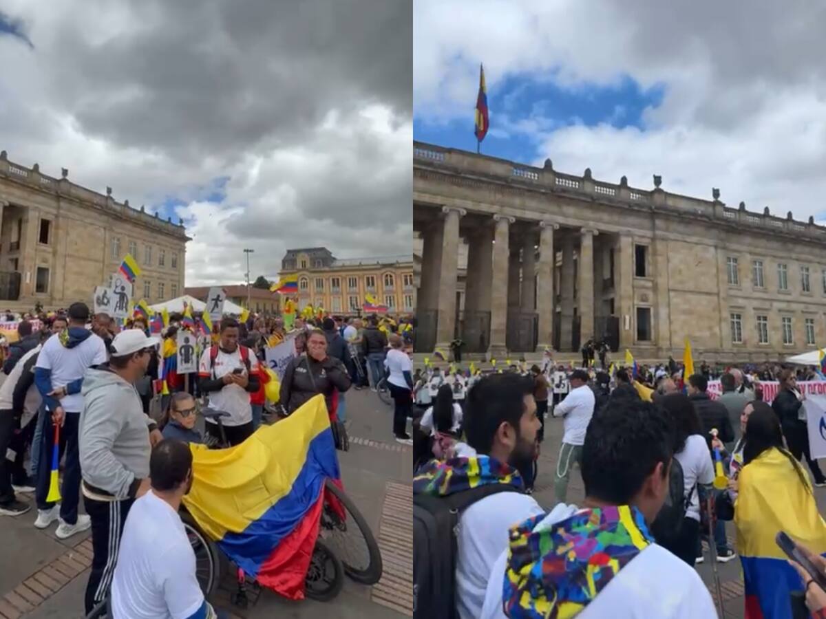 El sector del deporte nacional realizó plantón por la reducción del presupuesto