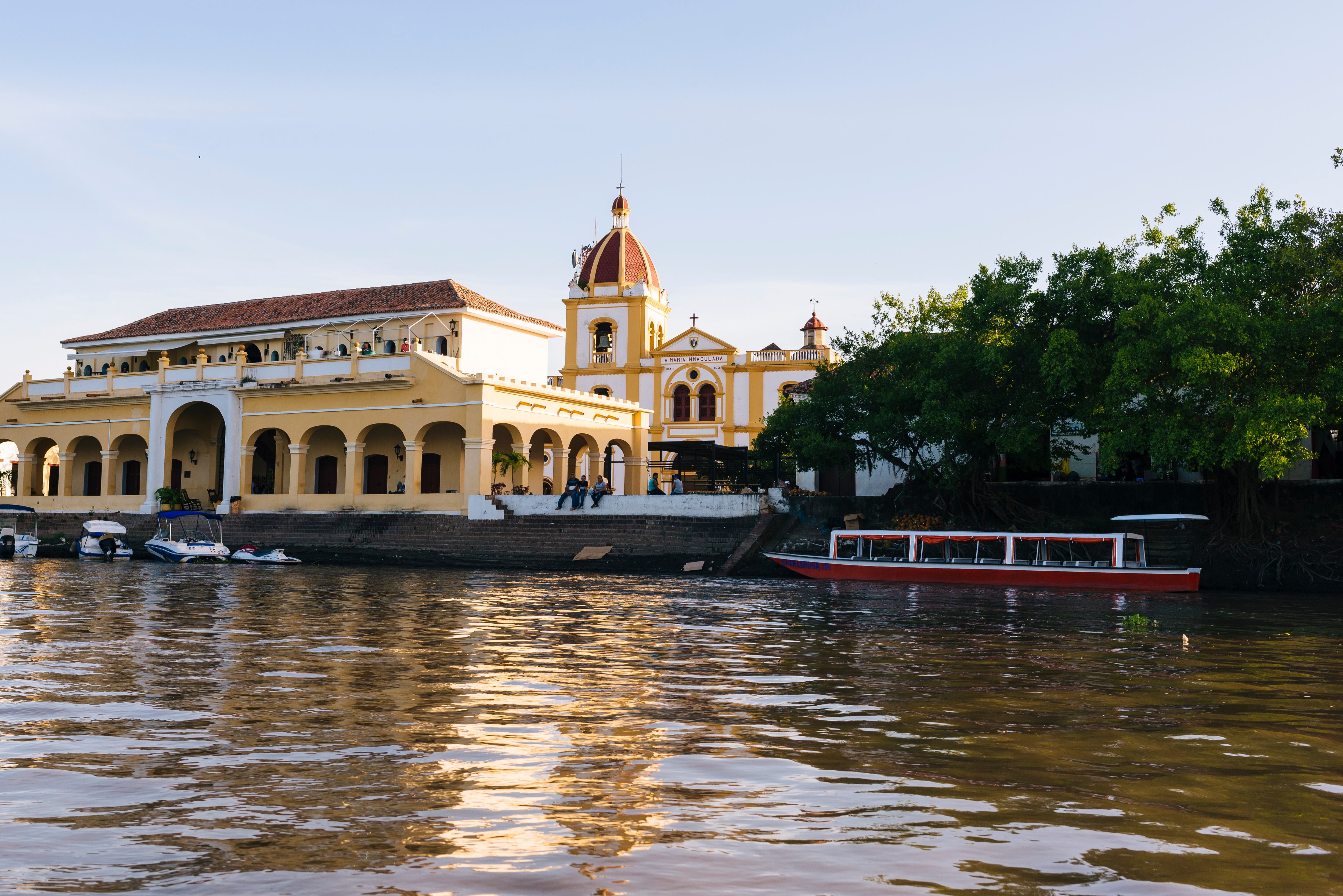Santa Cruz de Mompox y el río Magdalena (Foto vía Getty Images)