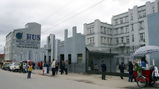 Hospital universitario La Samaritana de Bogotá. Foto: Colprensa