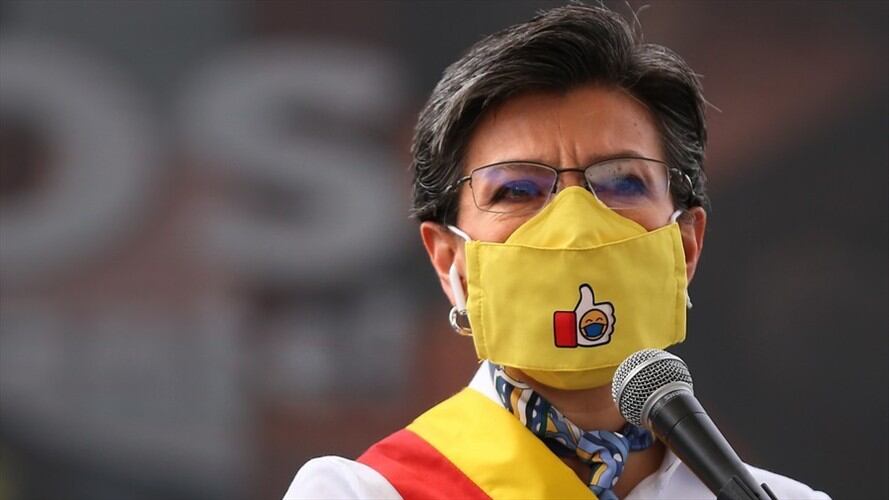 Alcaldesa de Bogotá Claudia López. Foto: Colprensa